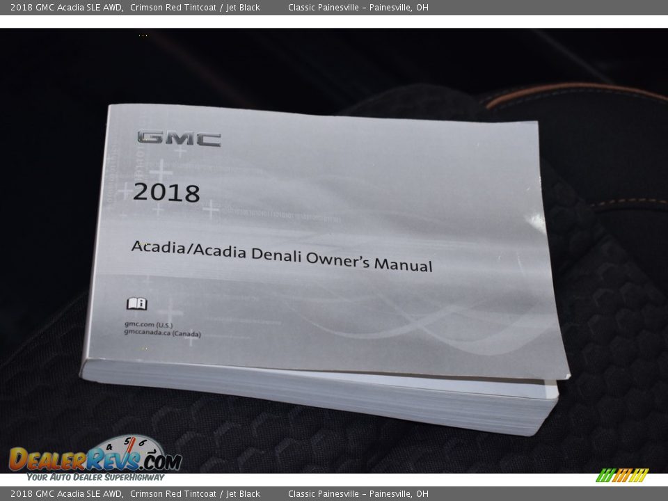 2018 GMC Acadia SLE AWD Crimson Red Tintcoat / Jet Black Photo #20
