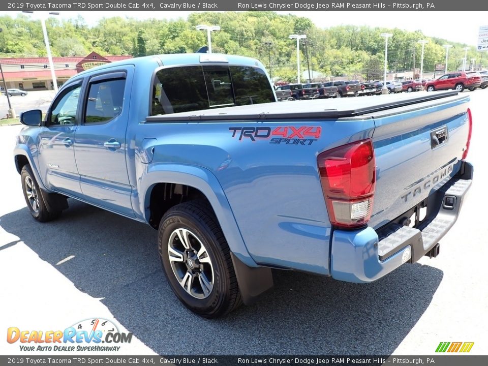 2019 Toyota Tacoma TRD Sport Double Cab 4x4 Cavalry Blue / Black Photo #3