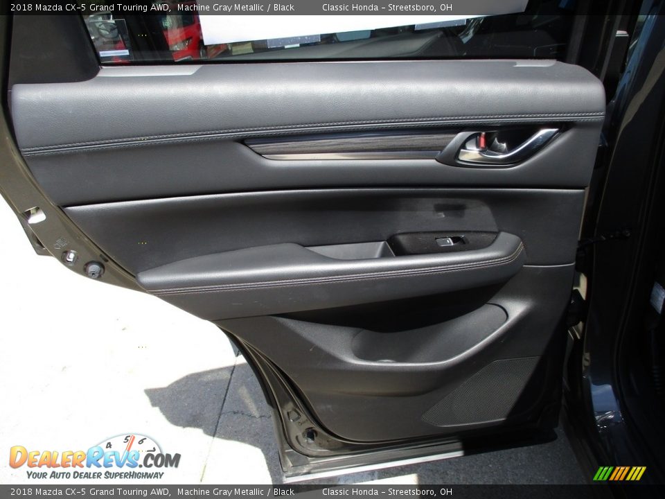 2018 Mazda CX-5 Grand Touring AWD Machine Gray Metallic / Black Photo #23