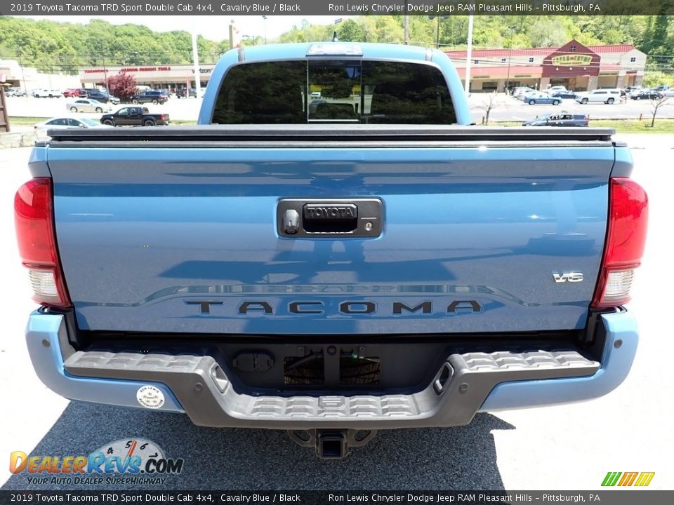 2019 Toyota Tacoma TRD Sport Double Cab 4x4 Cavalry Blue / Black Photo #4