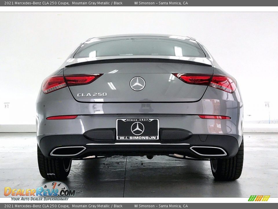 2021 Mercedes-Benz CLA 250 Coupe Mountain Gray Metallic / Black Photo #3