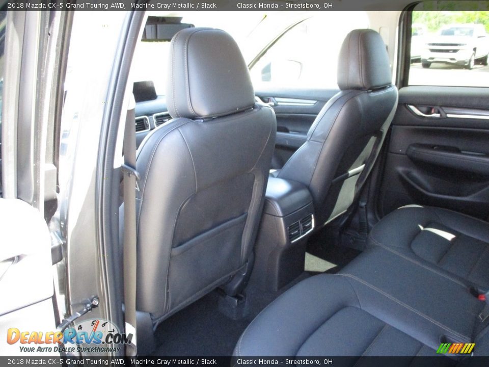 2018 Mazda CX-5 Grand Touring AWD Machine Gray Metallic / Black Photo #24