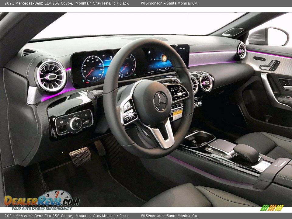 2021 Mercedes-Benz CLA 250 Coupe Mountain Gray Metallic / Black Photo #4