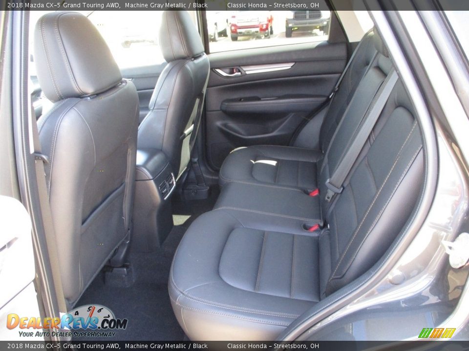 2018 Mazda CX-5 Grand Touring AWD Machine Gray Metallic / Black Photo #25