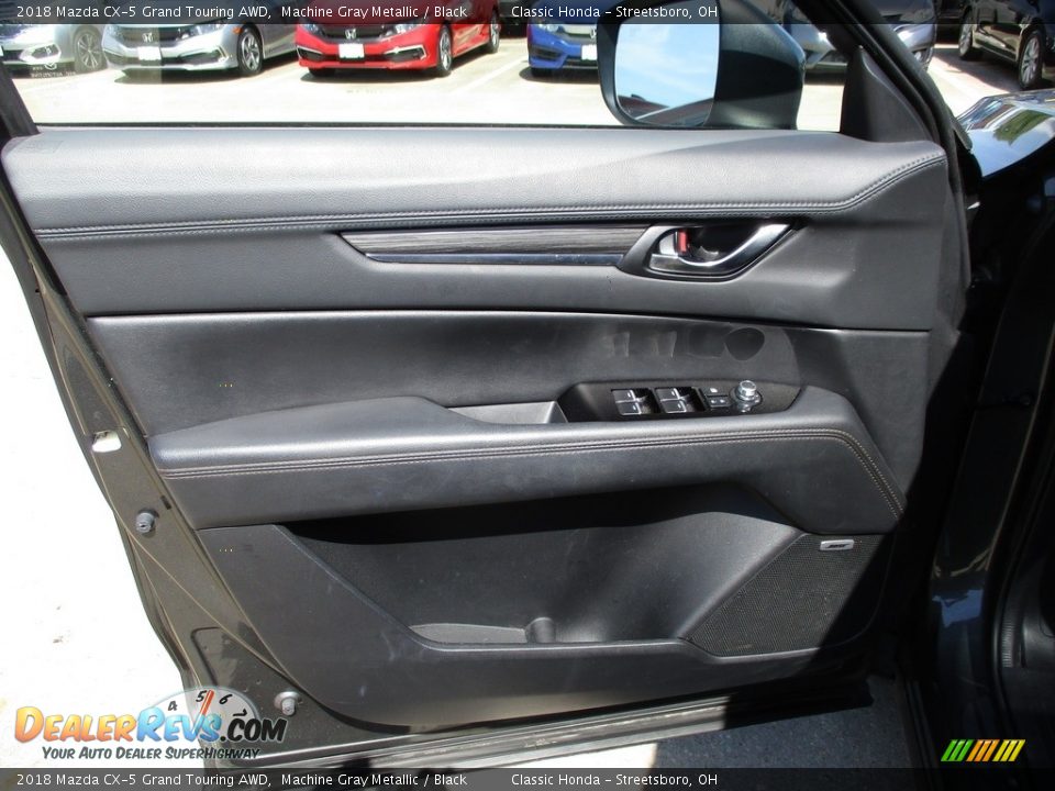 2018 Mazda CX-5 Grand Touring AWD Machine Gray Metallic / Black Photo #26