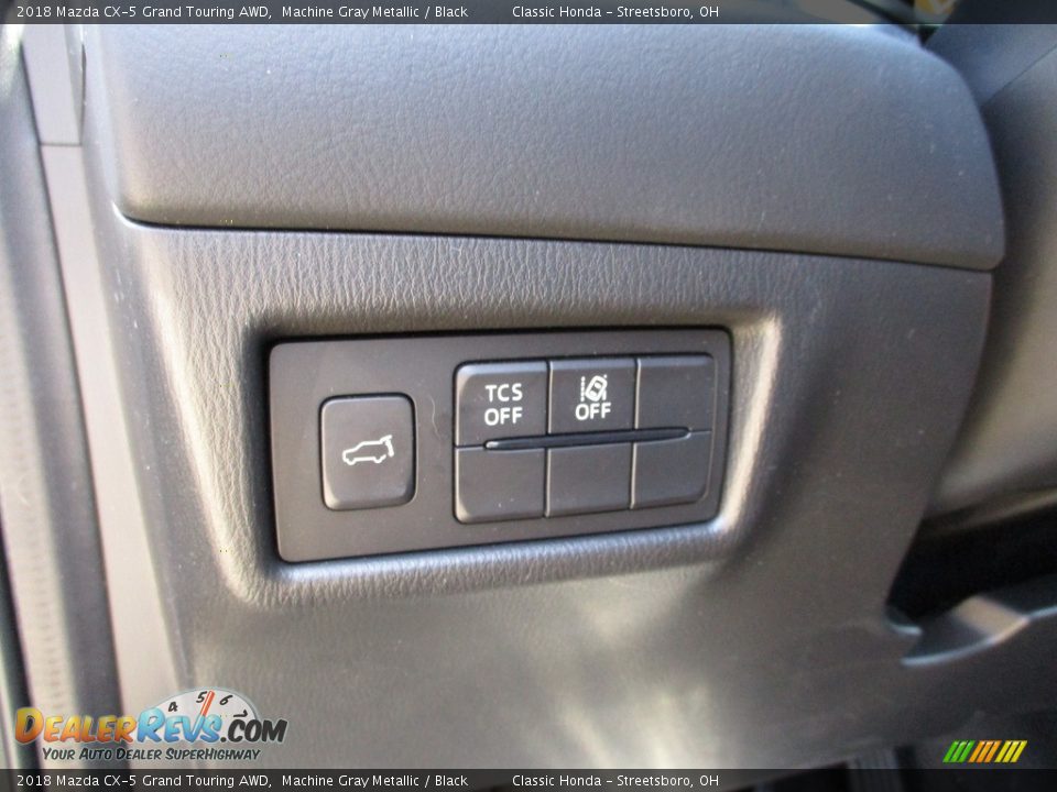 2018 Mazda CX-5 Grand Touring AWD Machine Gray Metallic / Black Photo #29