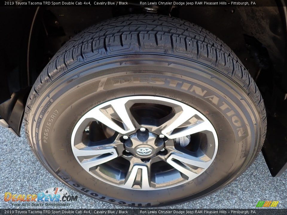 2019 Toyota Tacoma TRD Sport Double Cab 4x4 Cavalry Blue / Black Photo #10