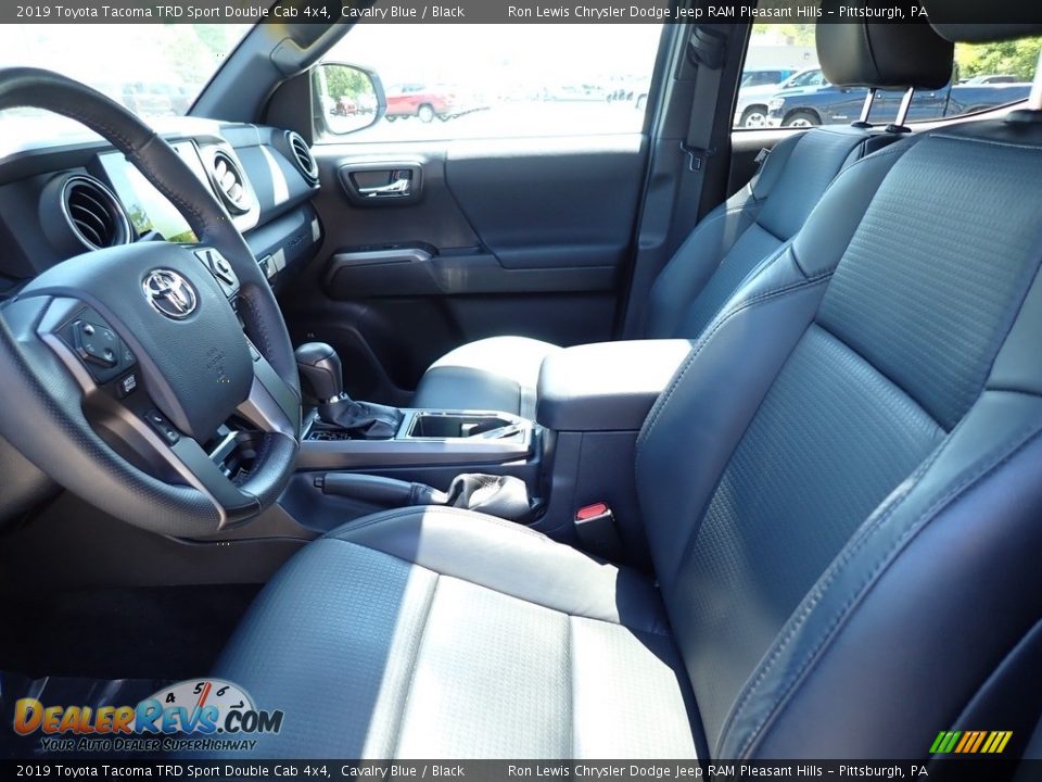 2019 Toyota Tacoma TRD Sport Double Cab 4x4 Cavalry Blue / Black Photo #11