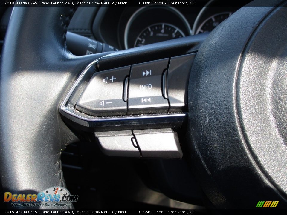 2018 Mazda CX-5 Grand Touring AWD Machine Gray Metallic / Black Photo #31