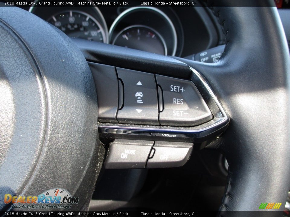 2018 Mazda CX-5 Grand Touring AWD Machine Gray Metallic / Black Photo #32