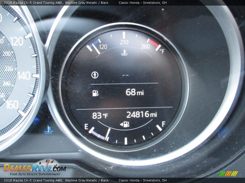 2018 Mazda CX-5 Grand Touring AWD Machine Gray Metallic / Black Photo #33