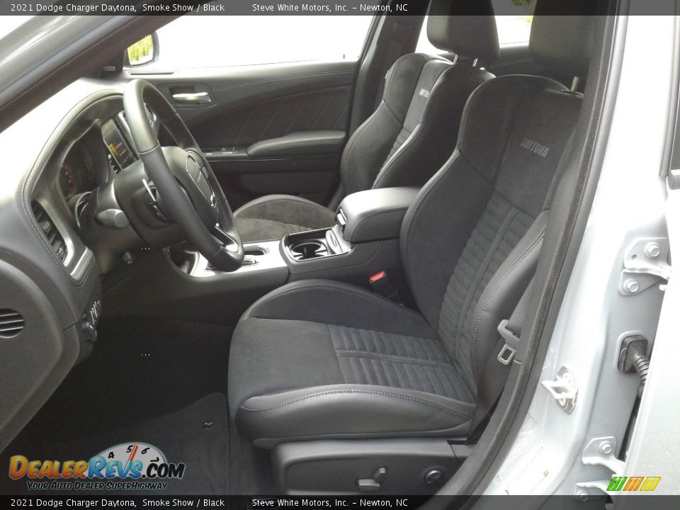 Black Interior - 2021 Dodge Charger Daytona Photo #10