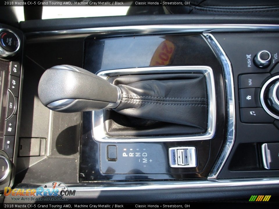 2018 Mazda CX-5 Grand Touring AWD Machine Gray Metallic / Black Photo #35