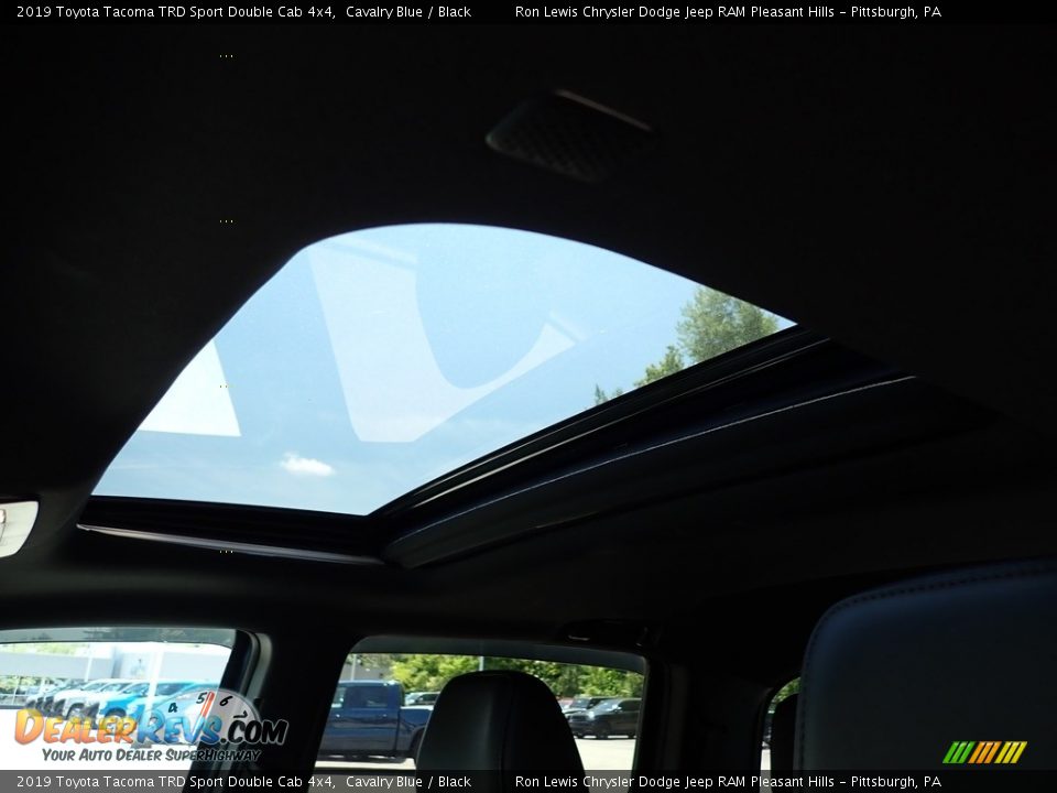 2019 Toyota Tacoma TRD Sport Double Cab 4x4 Cavalry Blue / Black Photo #16