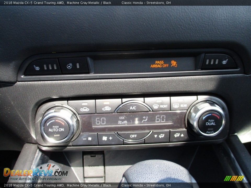 2018 Mazda CX-5 Grand Touring AWD Machine Gray Metallic / Black Photo #36