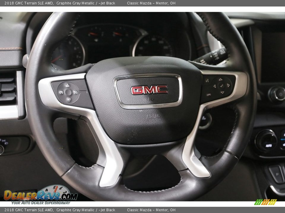 2018 GMC Terrain SLE AWD Graphite Gray Metallic / ­Jet Black Photo #7