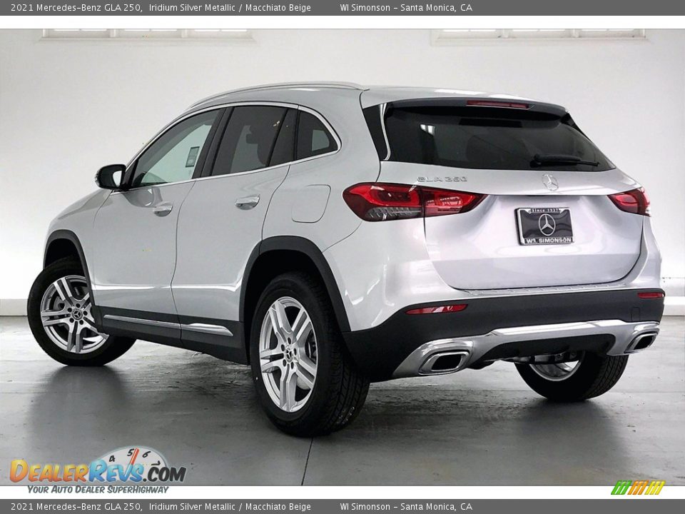 2021 Mercedes-Benz GLA 250 Iridium Silver Metallic / Macchiato Beige Photo #2