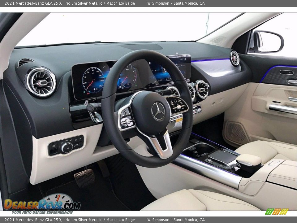2021 Mercedes-Benz GLA 250 Iridium Silver Metallic / Macchiato Beige Photo #4