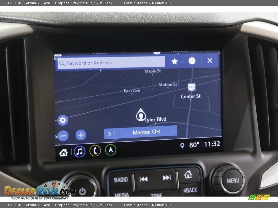 2018 GMC Terrain SLE AWD Graphite Gray Metallic / ­Jet Black Photo #11