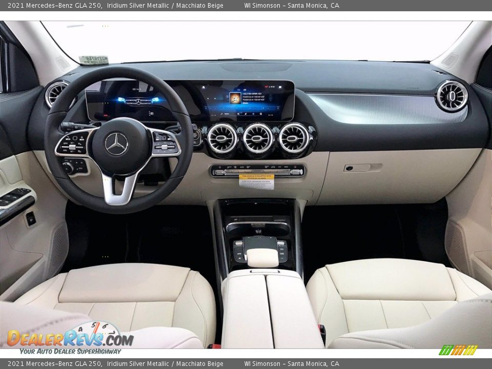 2021 Mercedes-Benz GLA 250 Iridium Silver Metallic / Macchiato Beige Photo #6