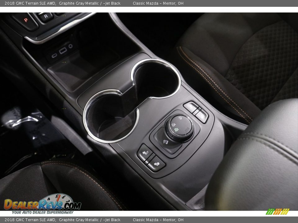 2018 GMC Terrain SLE AWD Graphite Gray Metallic / ­Jet Black Photo #12