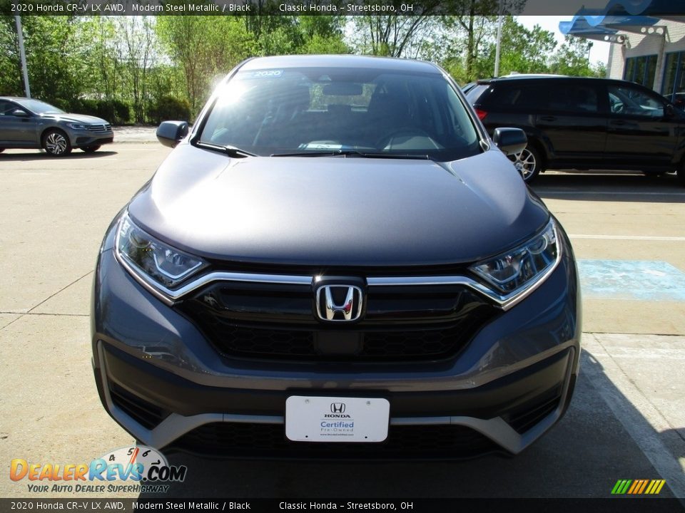 2020 Honda CR-V LX AWD Modern Steel Metallic / Black Photo #2