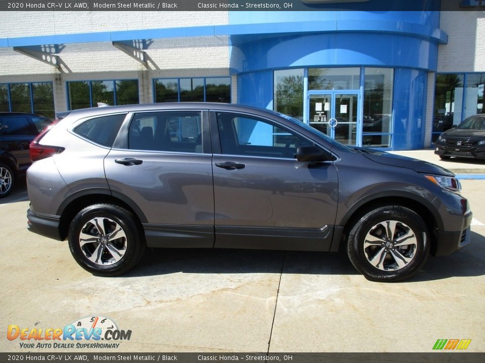 2020 Honda CR-V LX AWD Modern Steel Metallic / Black Photo #4