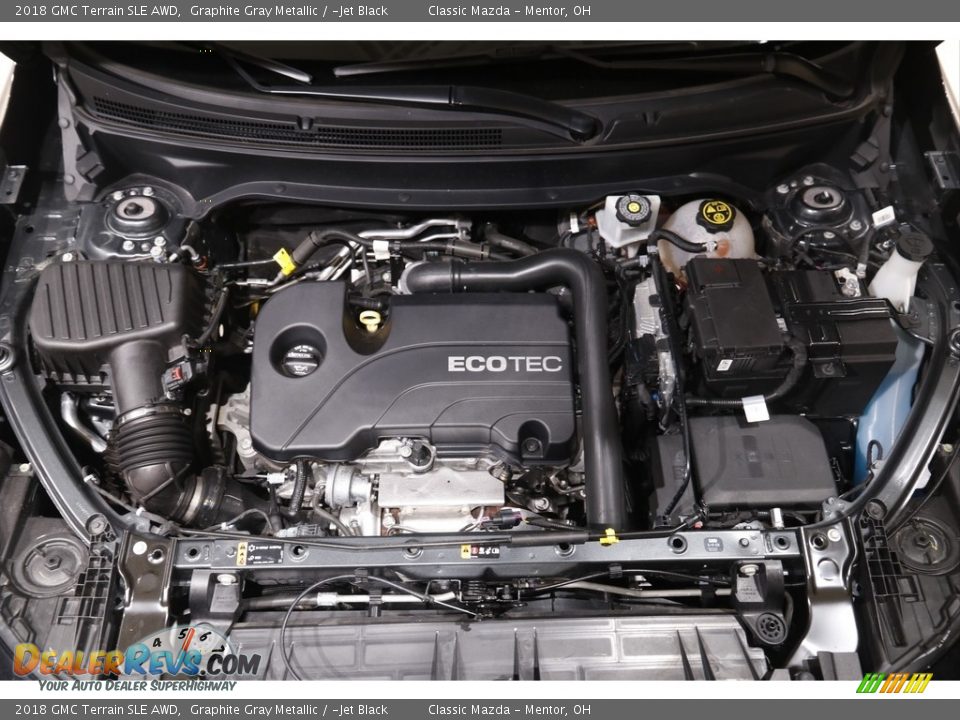 2018 GMC Terrain SLE AWD Graphite Gray Metallic / ­Jet Black Photo #17