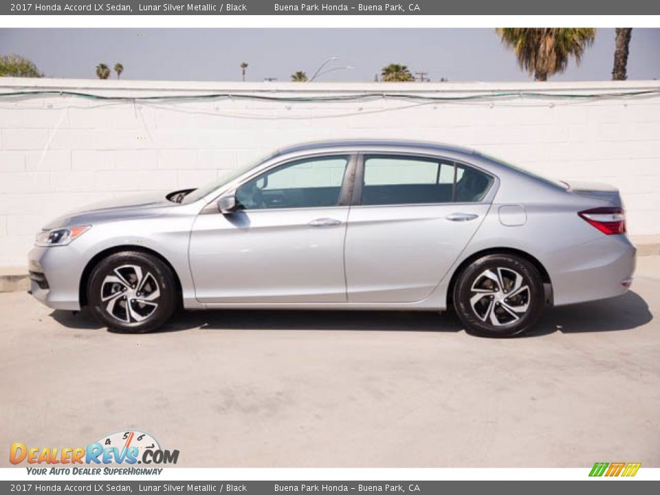 2017 Honda Accord LX Sedan Lunar Silver Metallic / Black Photo #10