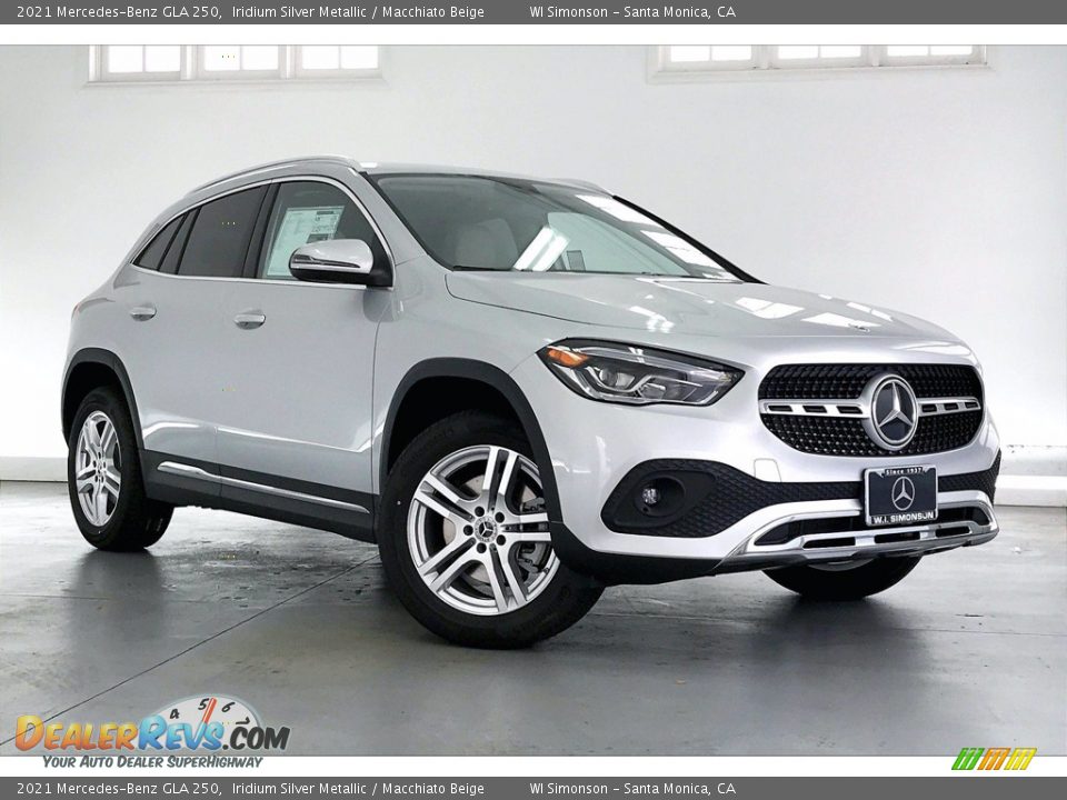 2021 Mercedes-Benz GLA 250 Iridium Silver Metallic / Macchiato Beige Photo #12