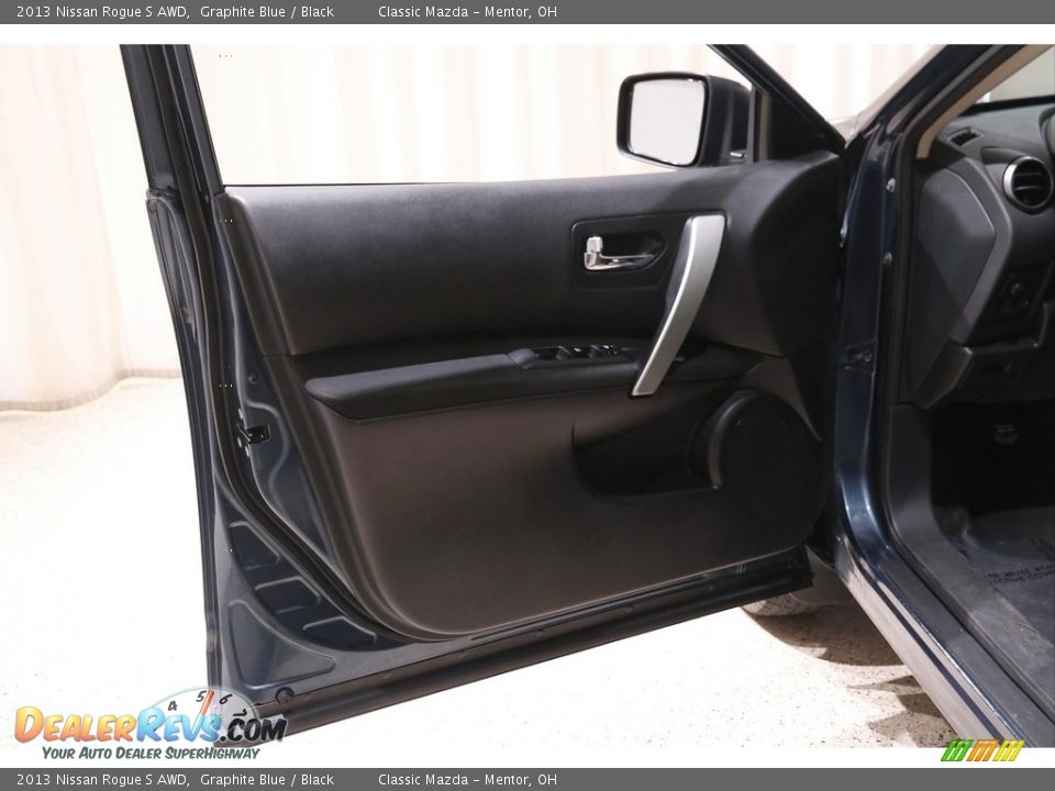 2013 Nissan Rogue S AWD Graphite Blue / Black Photo #4