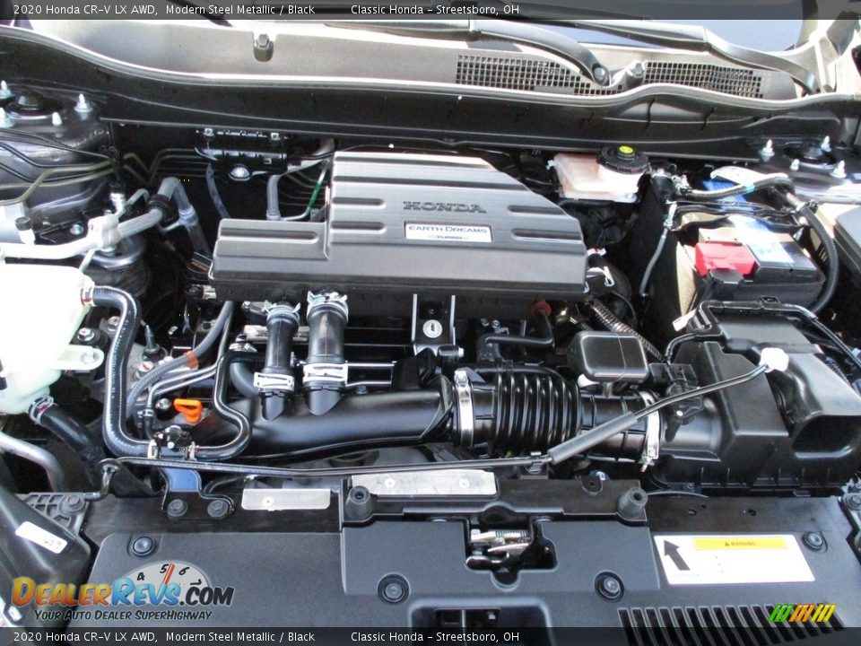 2020 Honda CR-V LX AWD Modern Steel Metallic / Black Photo #13