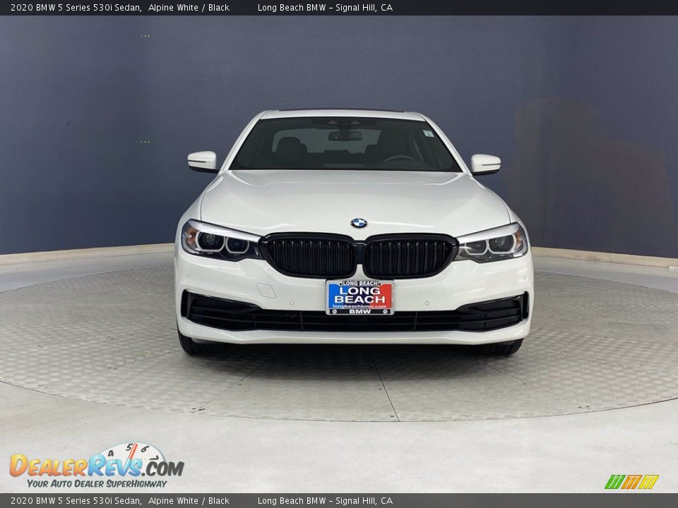 2020 BMW 5 Series 530i Sedan Alpine White / Black Photo #2