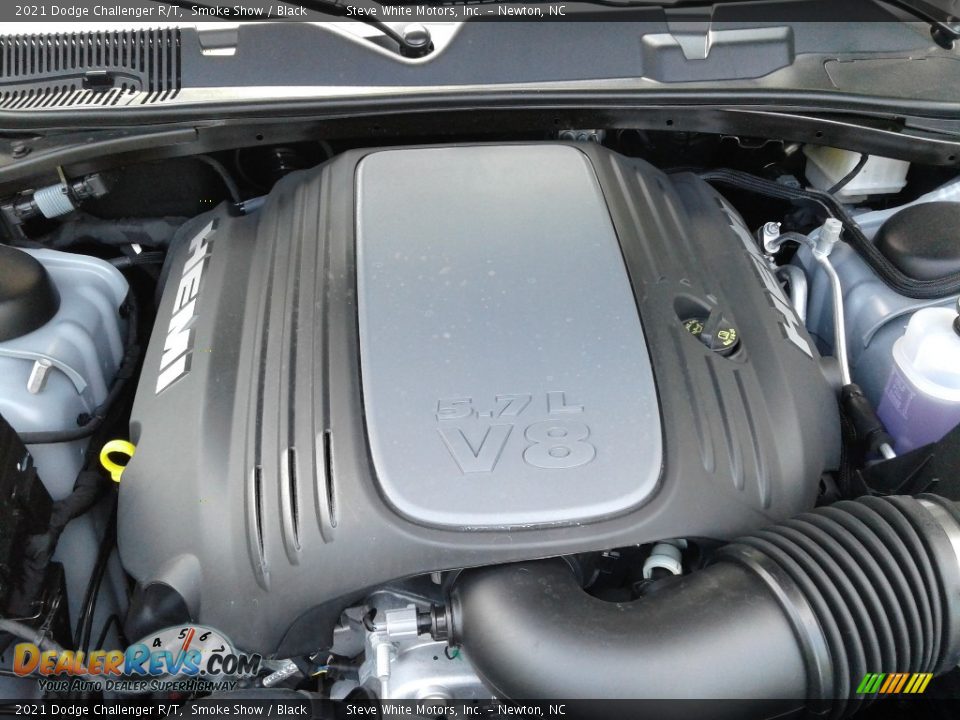 2021 Dodge Challenger R/T 5.7 Liter HEMI OHV-16 Valve VVT MDS V8 Engine Photo #10