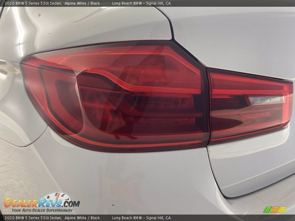 2020 BMW 5 Series 530i Sedan Alpine White / Black Photo #9