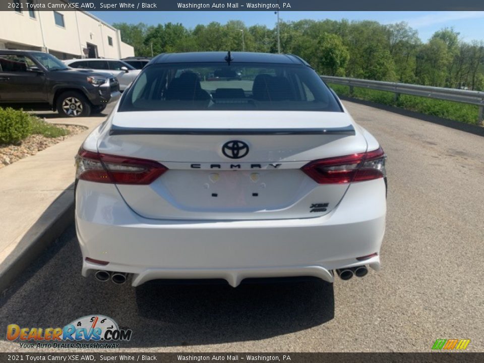 2021 Toyota Camry XSE AWD Super White / Black Photo #9