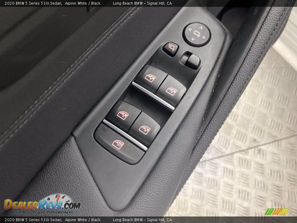 2020 BMW 5 Series 530i Sedan Alpine White / Black Photo #14