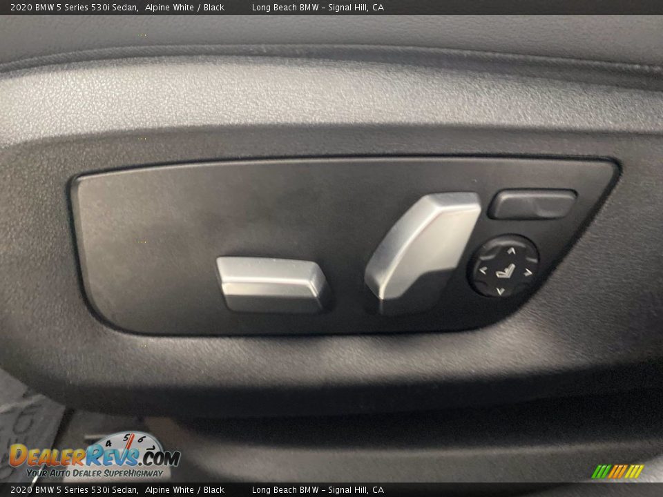 2020 BMW 5 Series 530i Sedan Alpine White / Black Photo #15