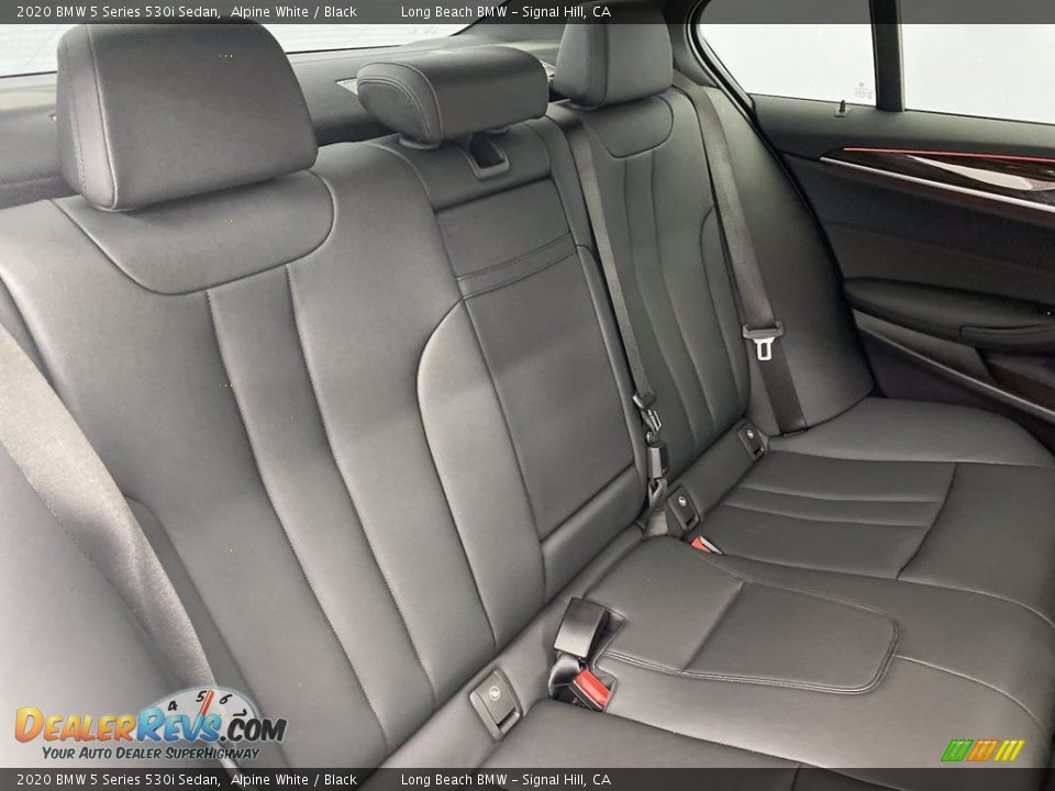 2020 BMW 5 Series 530i Sedan Alpine White / Black Photo #36