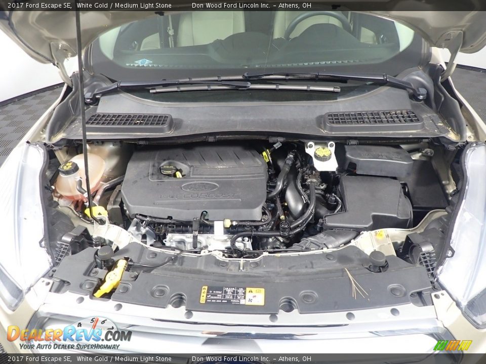 2017 Ford Escape SE White Gold / Medium Light Stone Photo #7