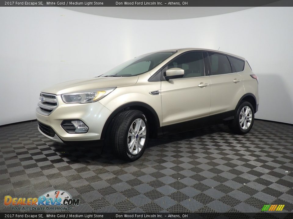 2017 Ford Escape SE White Gold / Medium Light Stone Photo #8