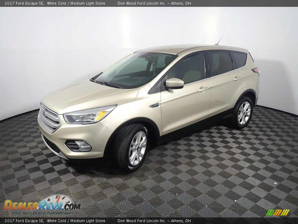2017 Ford Escape SE White Gold / Medium Light Stone Photo #9