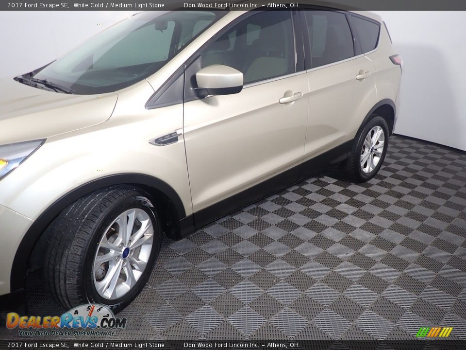 2017 Ford Escape SE White Gold / Medium Light Stone Photo #10
