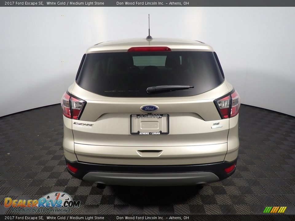 2017 Ford Escape SE White Gold / Medium Light Stone Photo #13