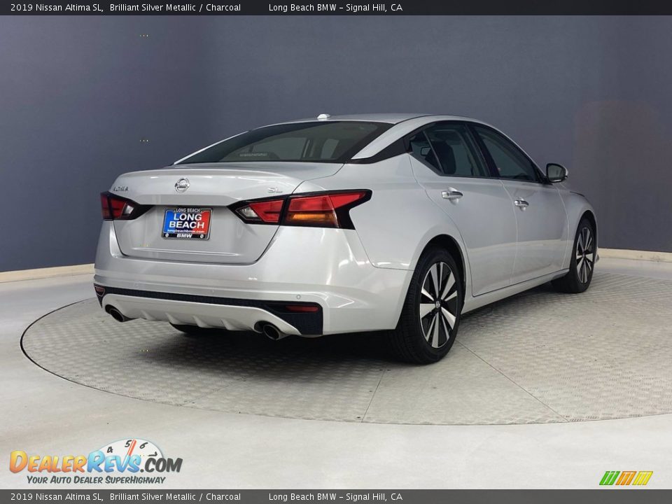 2019 Nissan Altima SL Brilliant Silver Metallic / Charcoal Photo #5