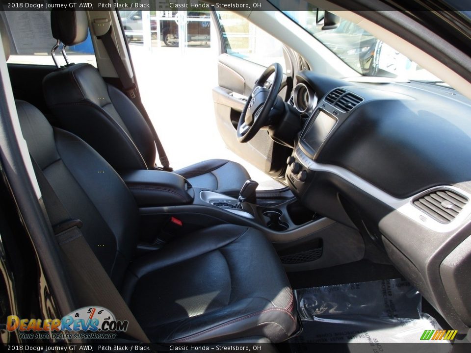 2018 Dodge Journey GT AWD Pitch Black / Black Photo #16