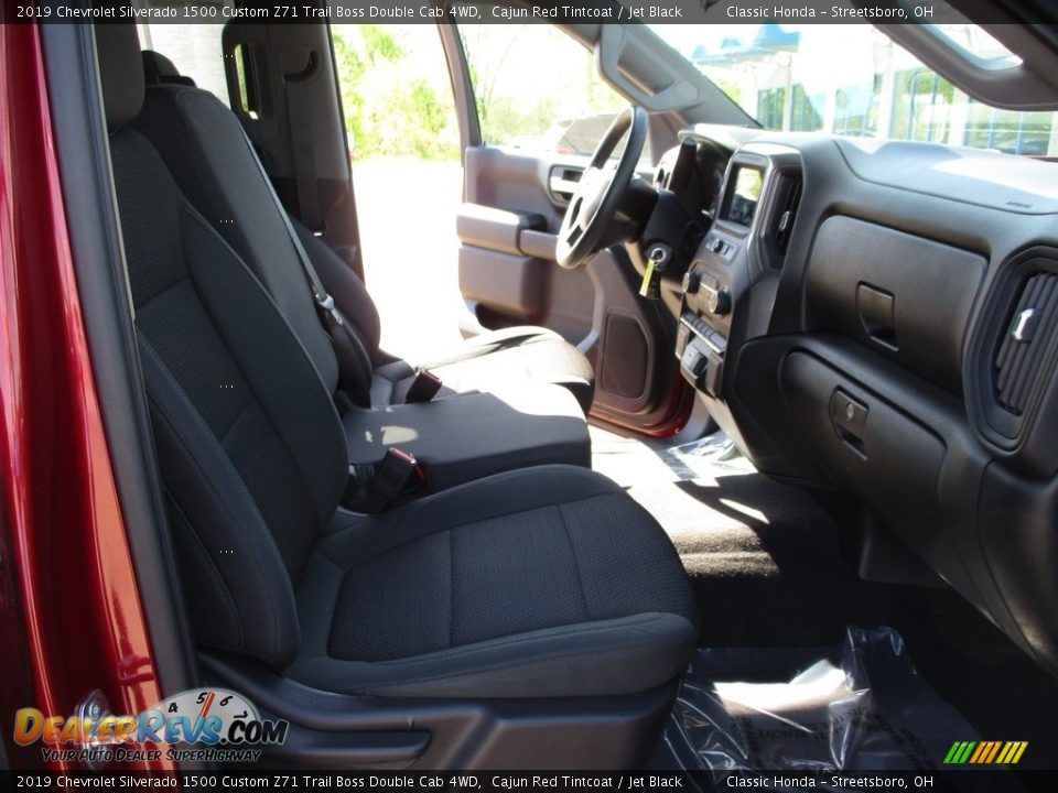 2019 Chevrolet Silverado 1500 Custom Z71 Trail Boss Double Cab 4WD Cajun Red Tintcoat / Jet Black Photo #18