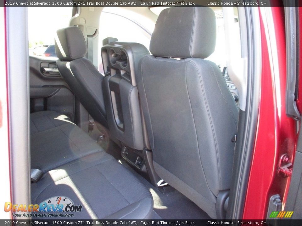2019 Chevrolet Silverado 1500 Custom Z71 Trail Boss Double Cab 4WD Cajun Red Tintcoat / Jet Black Photo #20