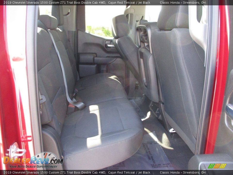 2019 Chevrolet Silverado 1500 Custom Z71 Trail Boss Double Cab 4WD Cajun Red Tintcoat / Jet Black Photo #21