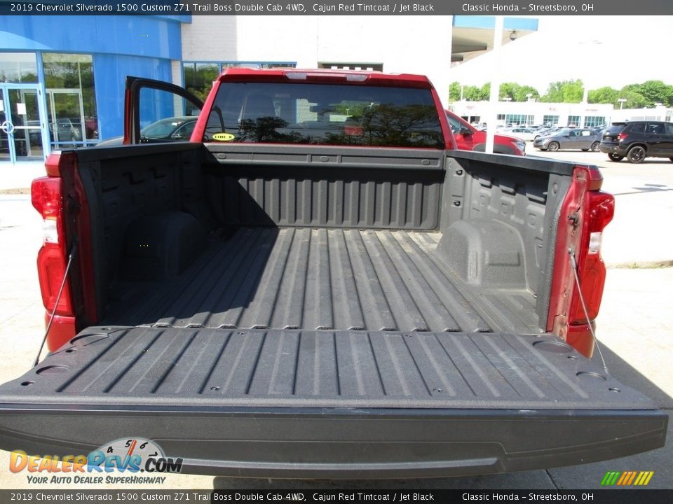 2019 Chevrolet Silverado 1500 Custom Z71 Trail Boss Double Cab 4WD Cajun Red Tintcoat / Jet Black Photo #22